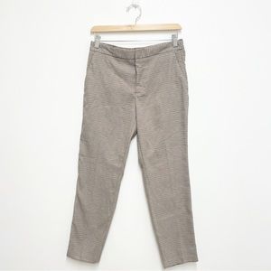 Zara Patterened Straight Dressy Leg Pants